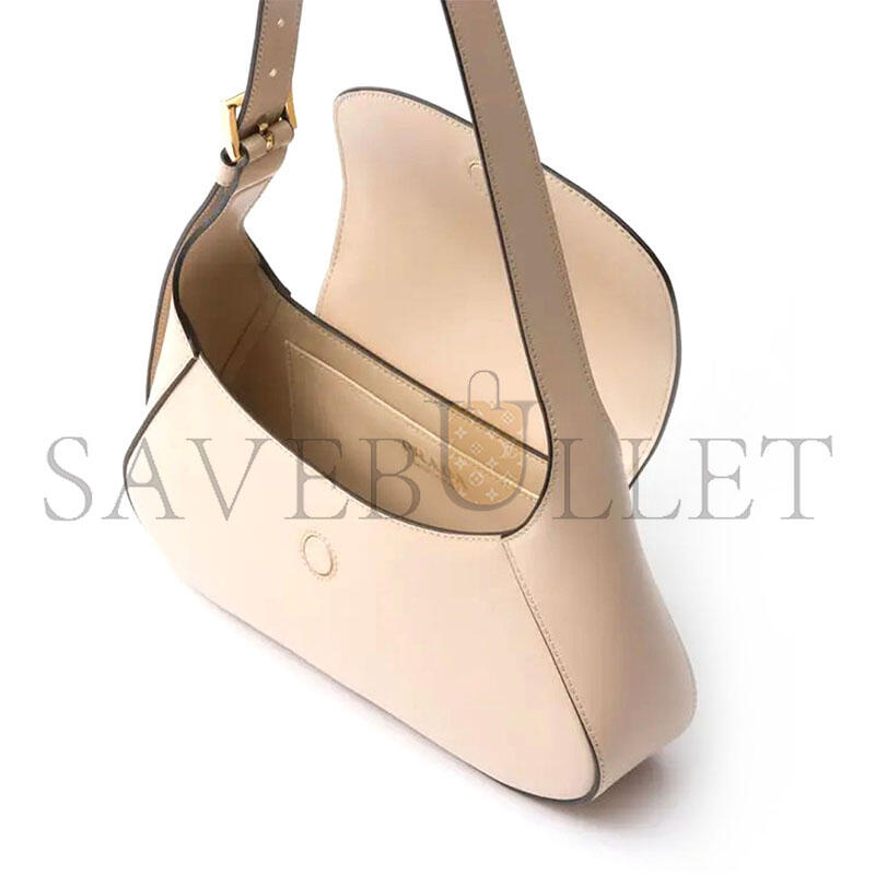 PRADA SMALL LEATHER SHOULDER BAG 1BD358 (25*15*5cm)